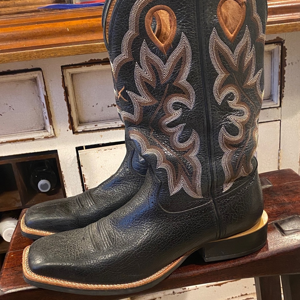 Black Twisted X Cowboy Boots size 12 - Picture 2 of 9